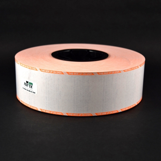 Ventek Anti-counterfeit UV & Moisture Resistant Pay & Display rolls 4 per case