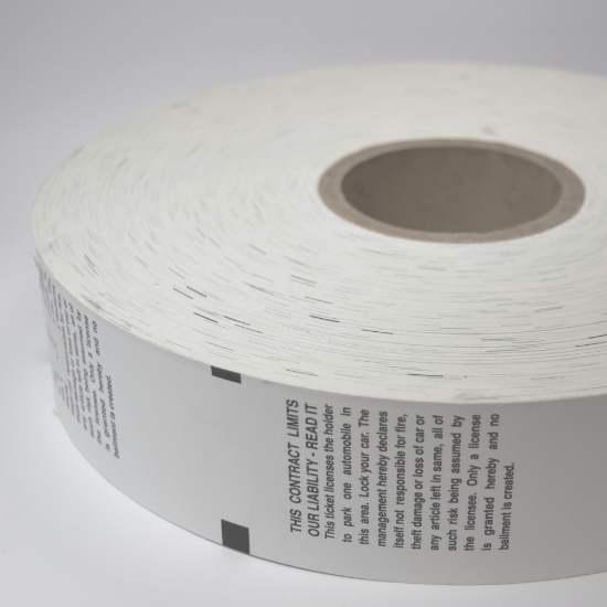 Sysparc TD6030 Ticket Rolls w/Disclaimer 4/case